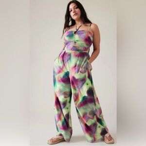 Athleta Alicia Keys Enlighten Up Jumpsuit NWT 10